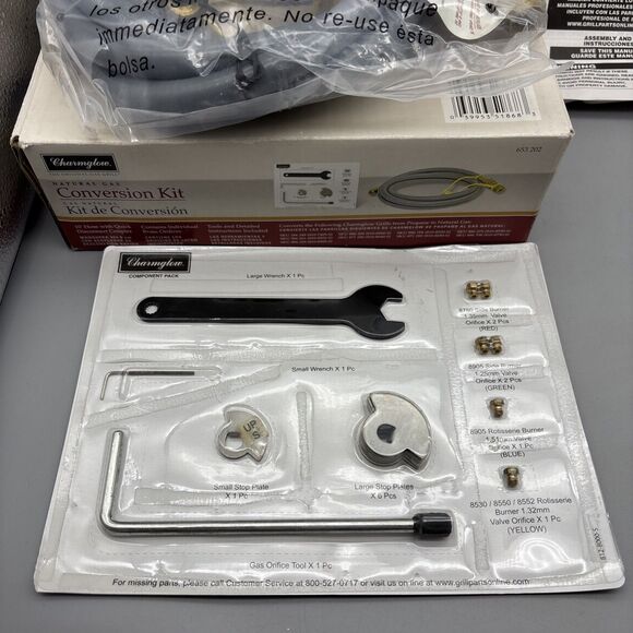 Charmglow Natural Gas Conversion Kit New Open Box - Picture 3 of 7